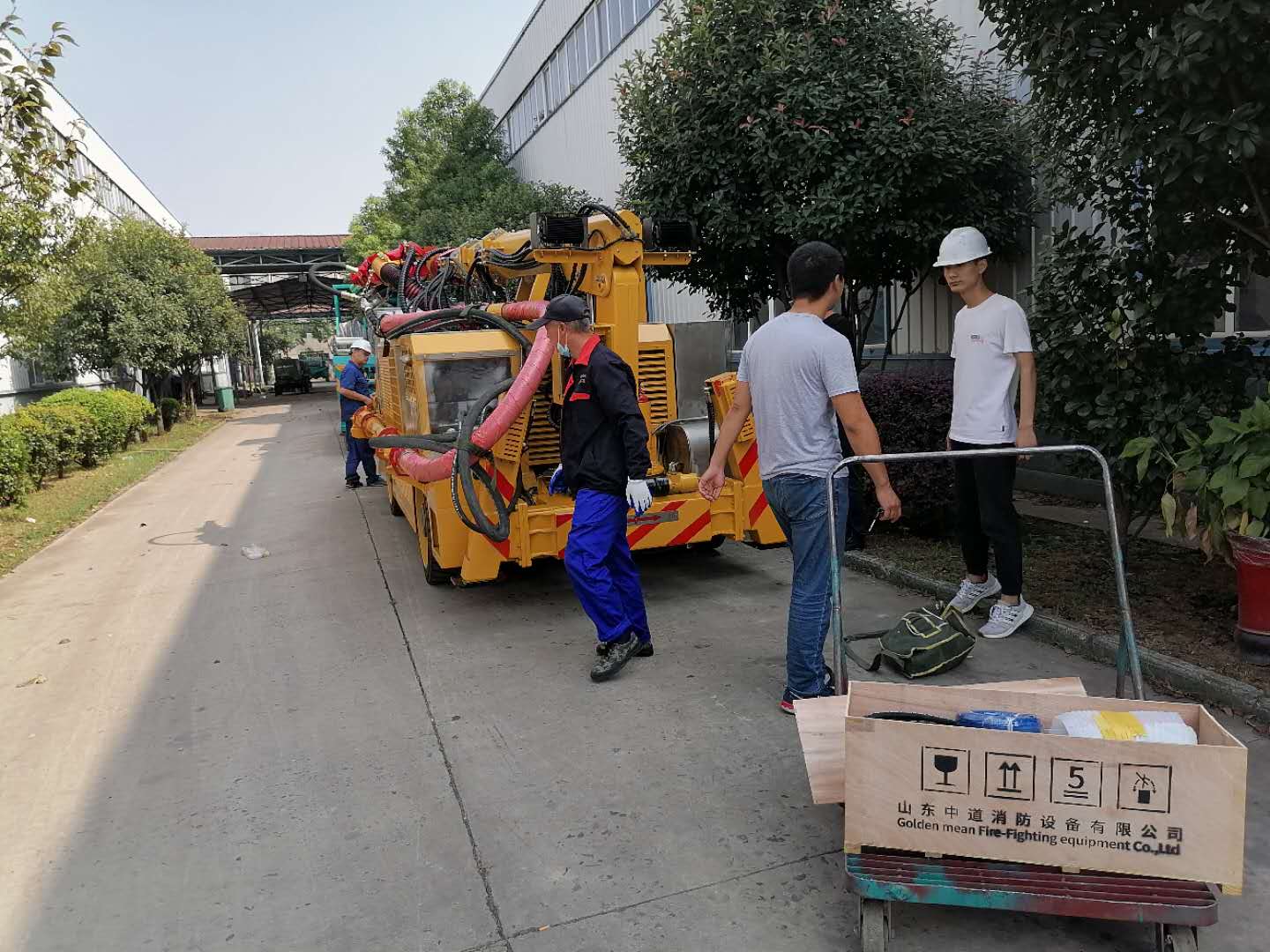 矿车自动灭火装置