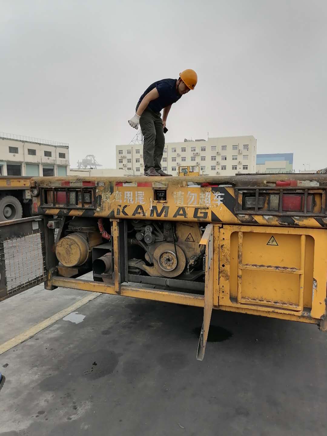 运输车自动灭火装置